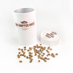 Proveedor de envases en tubo de papel biodegradable de lujo para café en grano en polvo de calidad alimentaria
