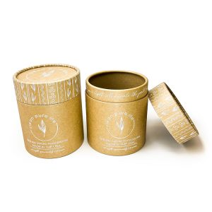 Venta al por mayor Calidad superior Impresión personalizada Tarro de cristal para velas Envase redondo