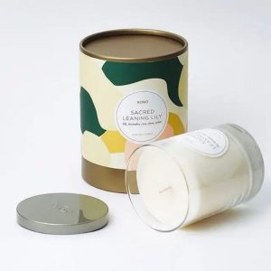 venta al por mayor cajas de cartón de lujo para velas tubo de papel para envasar velas